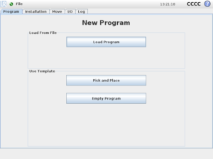 Universal Robots Program Universal Robots Program