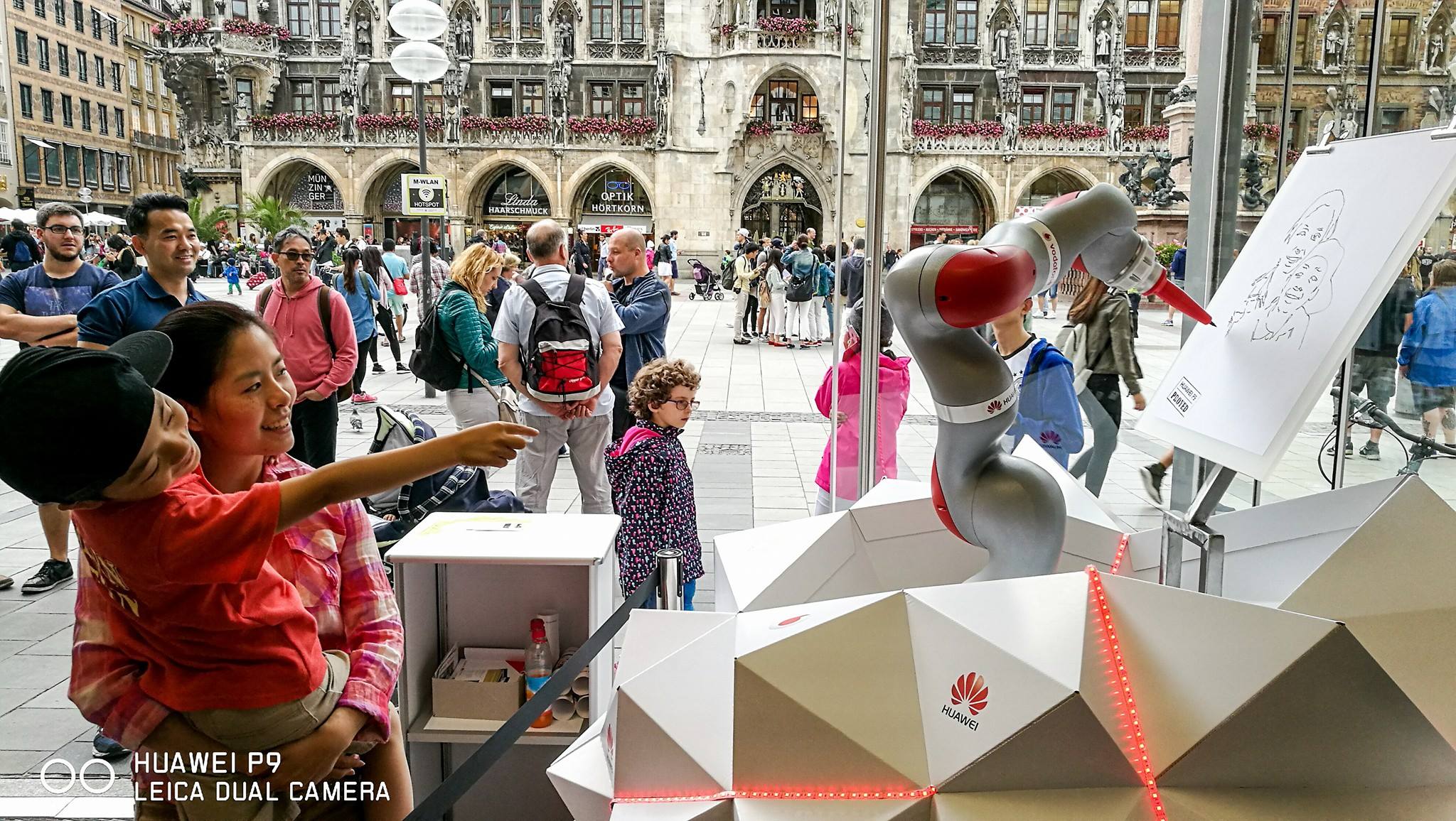 机器人绘制肖像