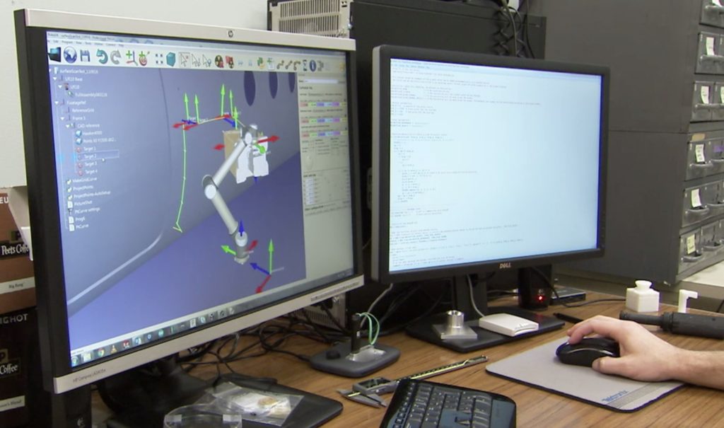 用于自动检查的RoboDK