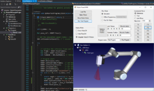 机器人控制菜单