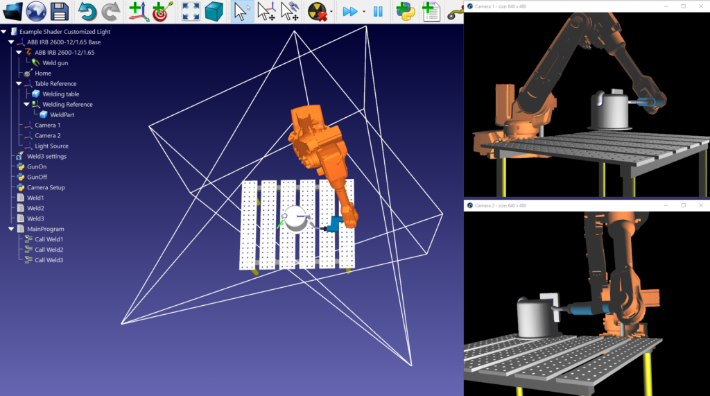 逼真的相机模拟与OpenGL着色器