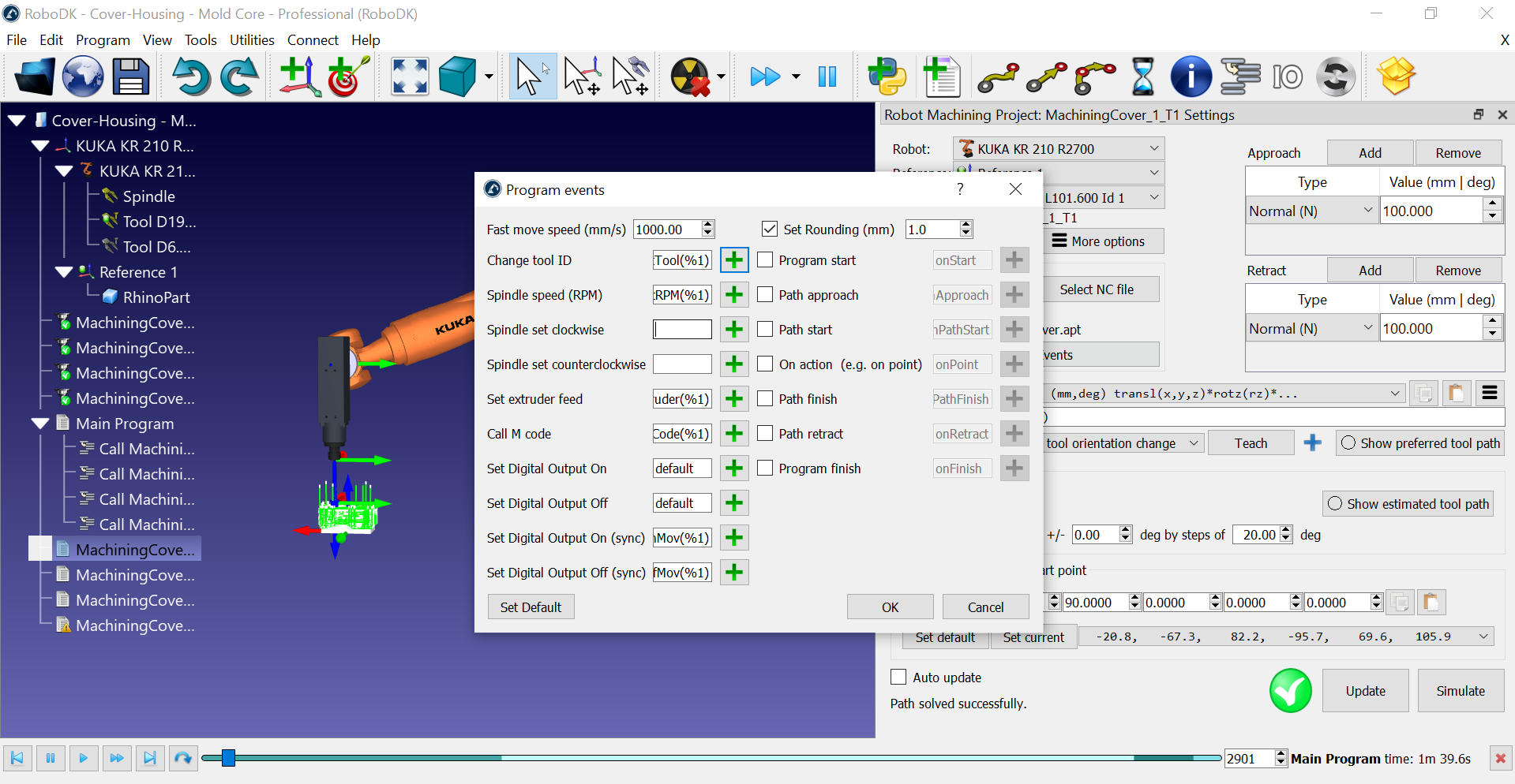 Example 3 Axis Robot Machining - Image 9