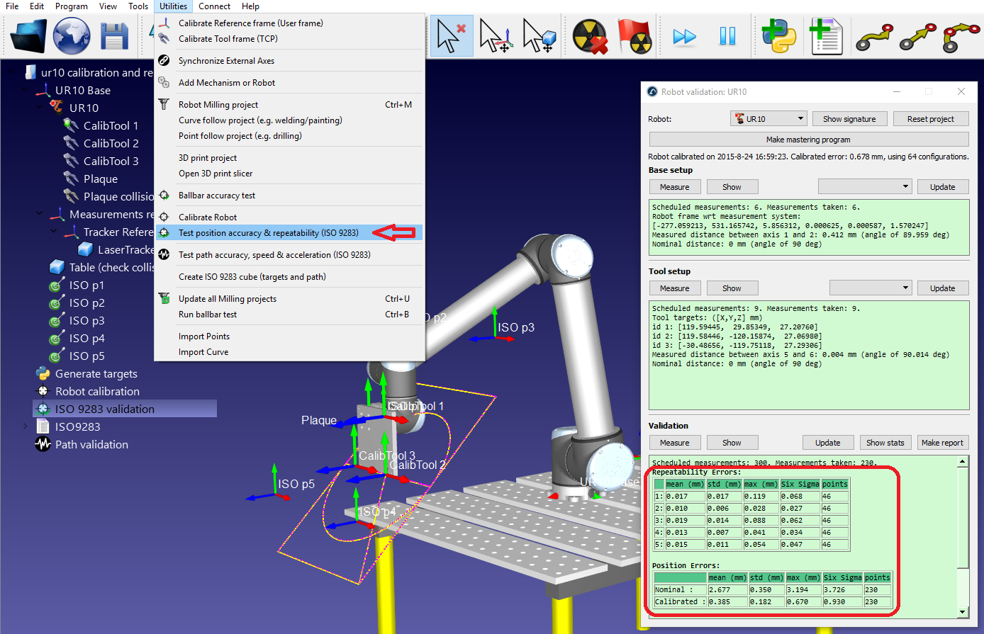 机器人验证ISO9283 -图片7