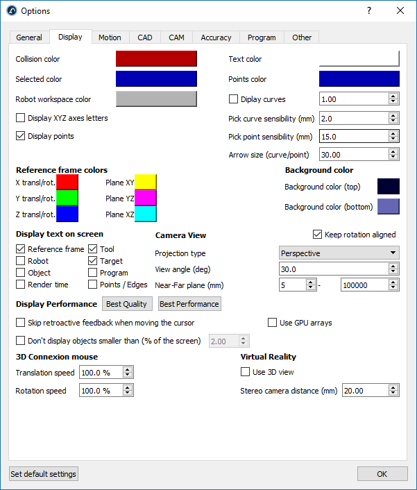 Options Menu - Figura 3