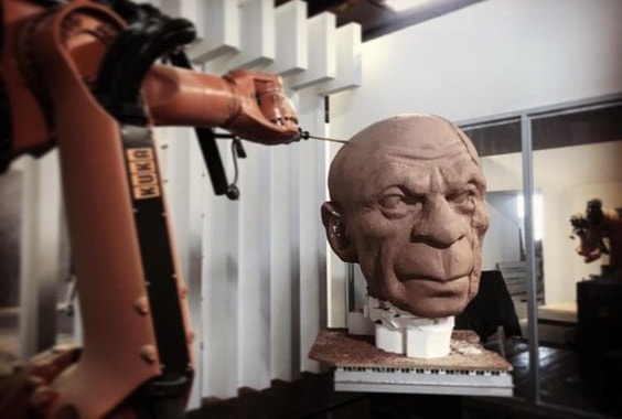 库卡机器人加工